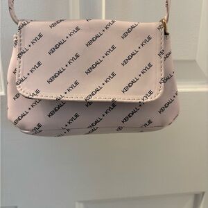Kendall & Kylie Light Pink Logo Mini Bag